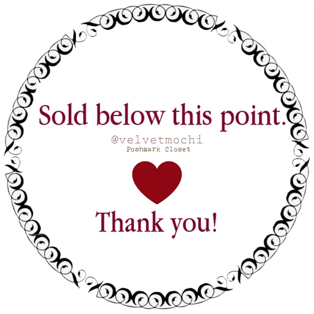 Sold below this point.